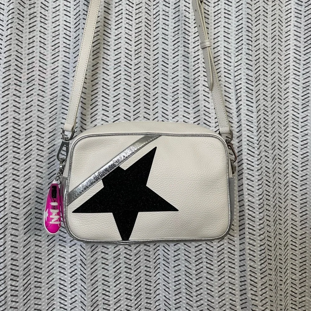Golden Goose Crossbody Bag Black Star - Picture 1 of 11